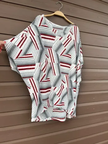 Blouse à motifs