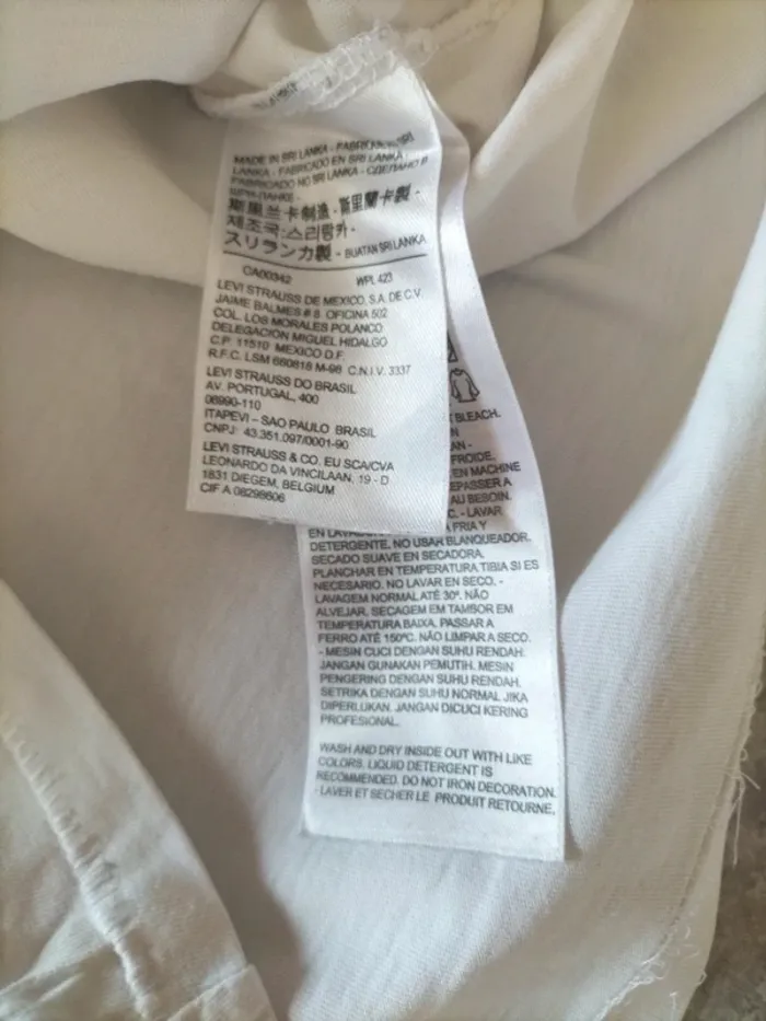 Tee-shirt Taille 34 Levis - photo numéro 7