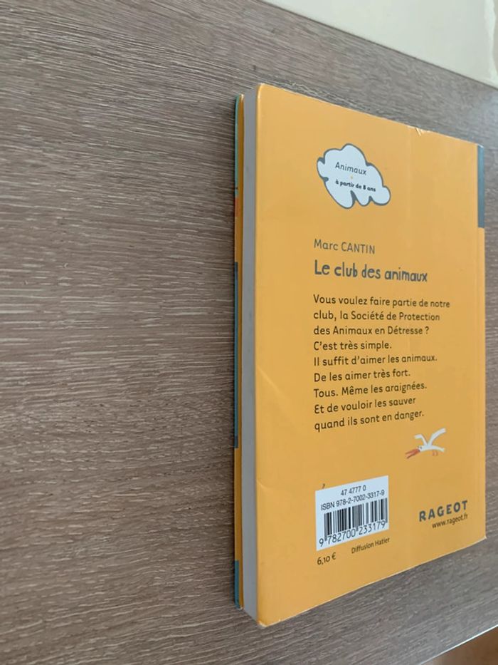 Livre le club des animaux marc Cantin - photo numéro 5