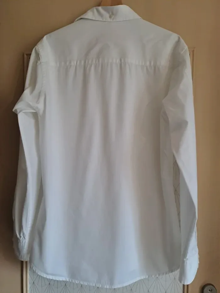 Chemise homme blanche devred L comme neuve - photo numéro 7