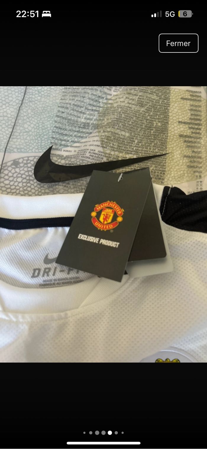 Maillot foot Manchester xxl - photo numéro 5