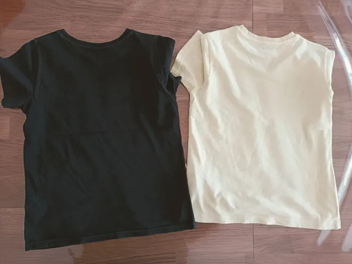 Lot de 2 tee shirt manches courtes 8 ans - photo numéro 4