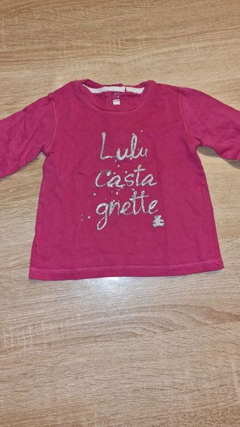 T-shirt manches longues 12mois