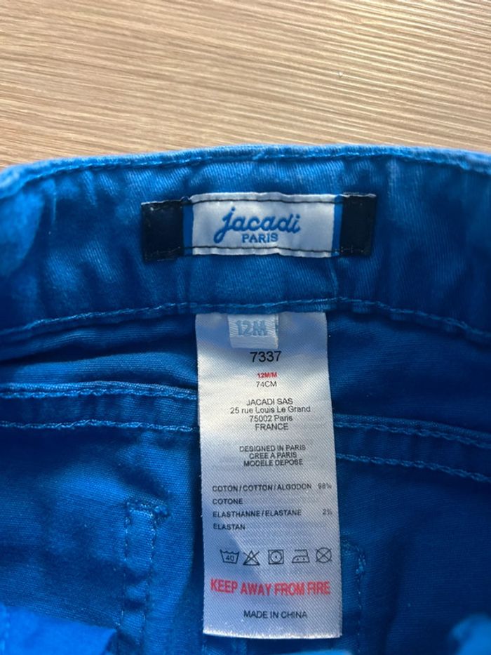 Pantalon bleu Jacadi - photo numéro 3