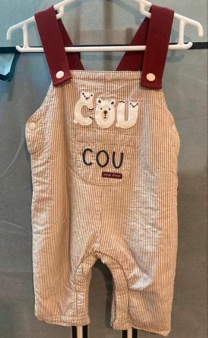 Salopette sucre d’orge - 3 mois - photo numéro 2