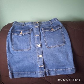 Jupe en jean neuve