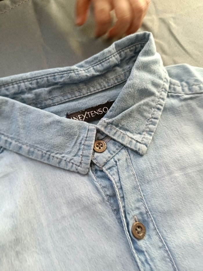 Chemise en jean 🎮 Taille 8 ans - photo numéro 2