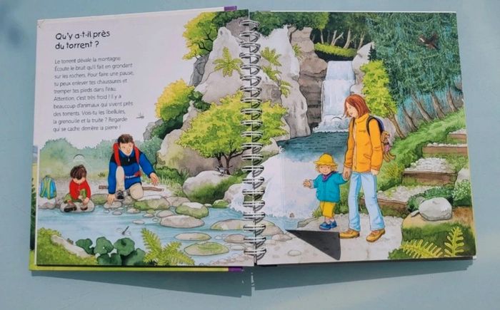 Livre animé à volets Les P'tits Juniors : 🏔 La Montagne  🏞 41 - photo numéro 4