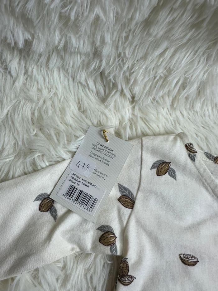 Kimono noué taille unique Bonjour Little - photo numéro 4