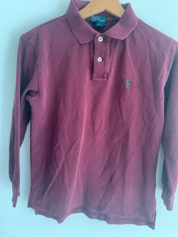 Polo manche longue Ralph Lauren - photo numéro 2
