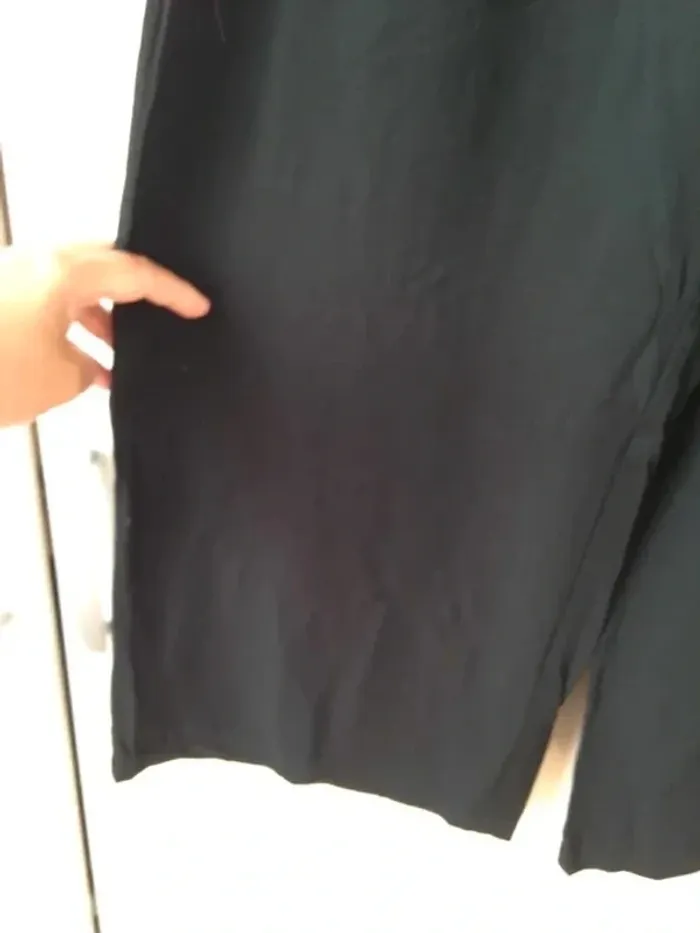 Pantalon jambes larges taille haute 42 Gemo - photo numéro 4