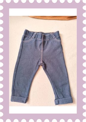 Pantalon fille 6 mois
