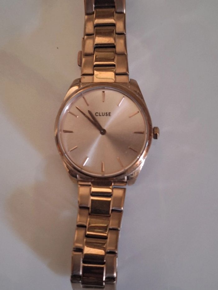 Montre Cluse dorée - photo numéro 2