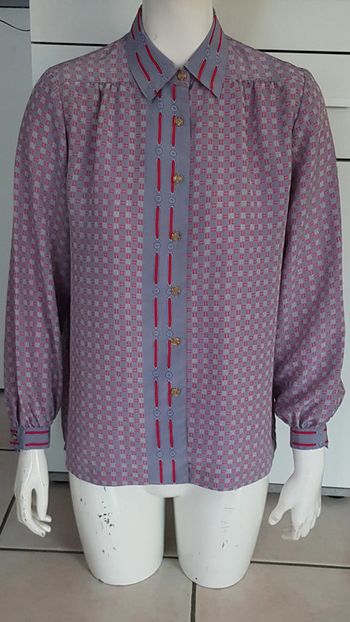 Chemise imprimé vintage