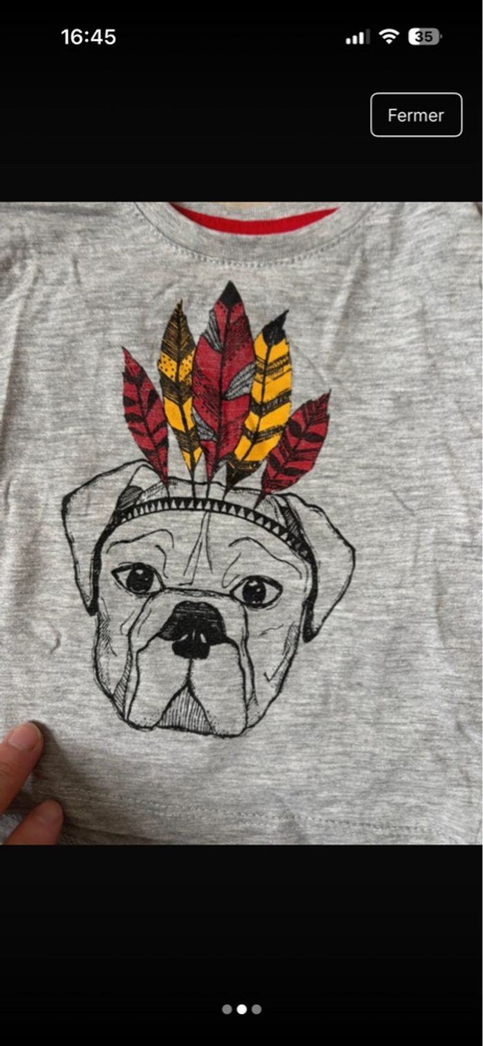 TEE shirt 6 mois - photo numéro 3