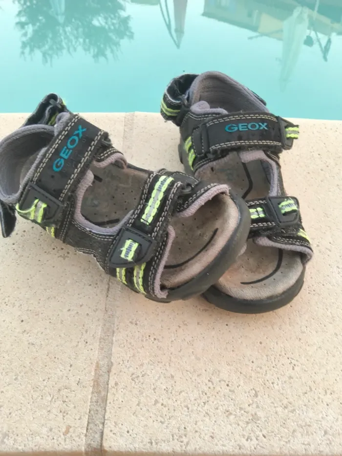 Sandales geox respirant cuir - photo numéro 2