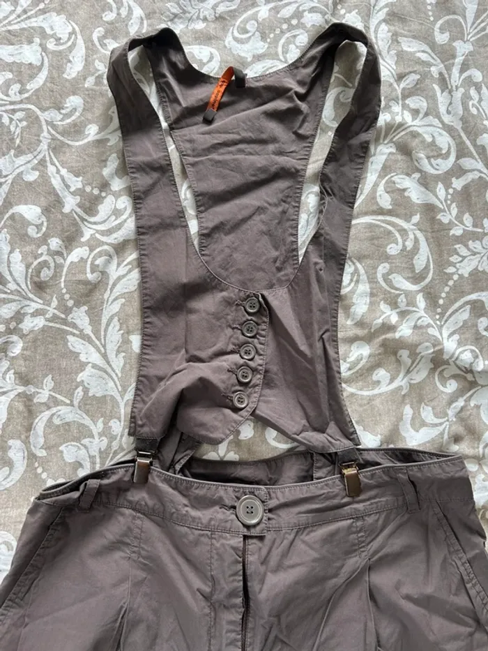 Pantacourt Cop, copine marron, taille 40 - photo numéro 4