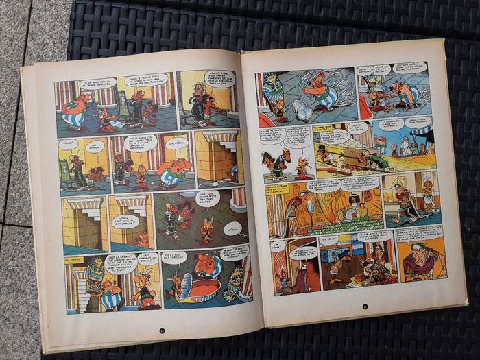 Bd édition originale de 1965 une aventure d asterix le gaulois Titre asterix et cleopatre - photo numéro 9