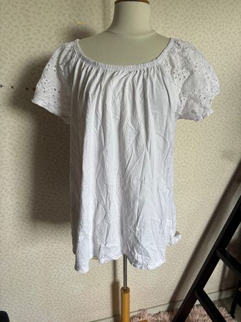Blouse manche courte taille unique made in italy
