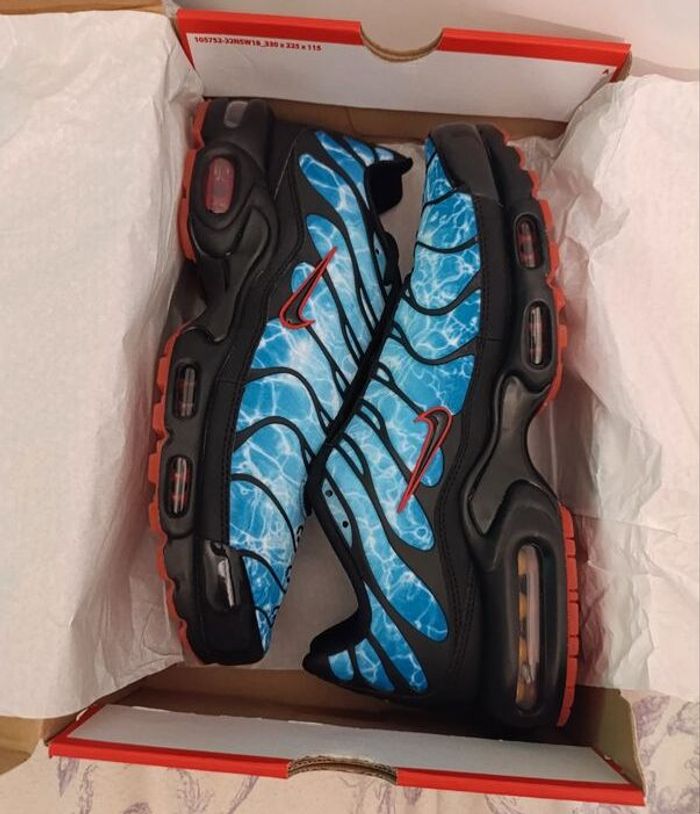 Nike Air Max Tuned 1 / Air Max Plus “Black / Baltic Blue” Homme – Neuf - photo numéro 7