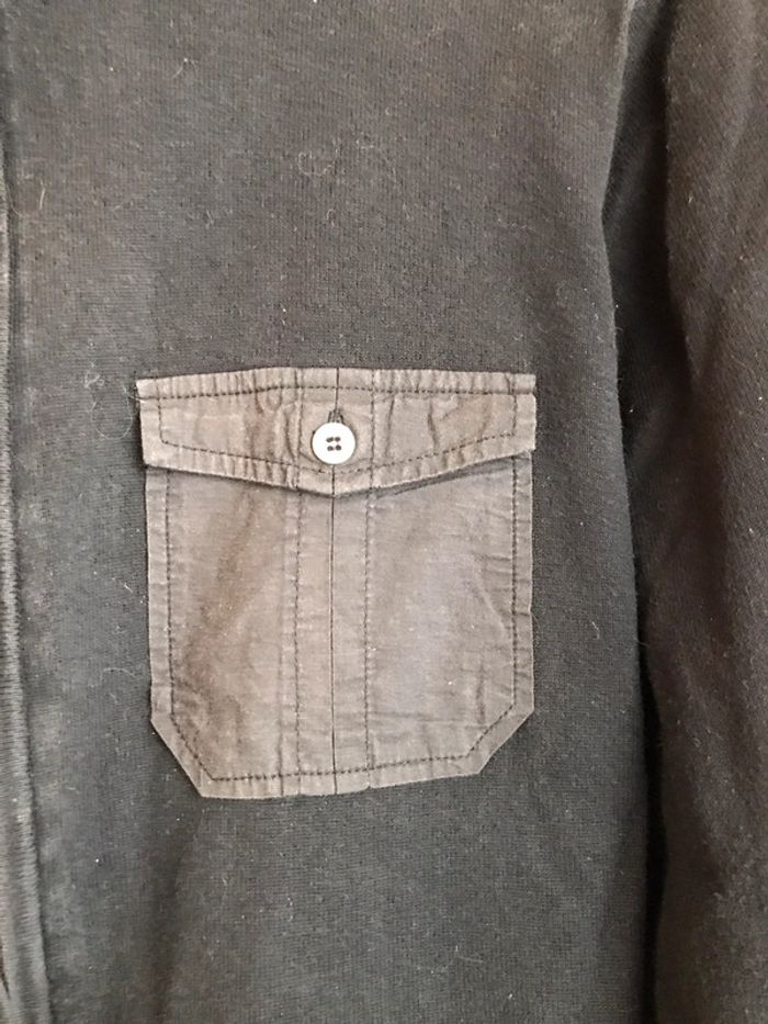 Gilet noir, taille L , camaïeu - photo numéro 2