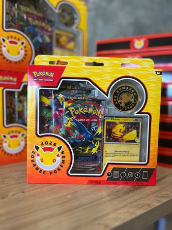 Coffret Pokémon 30ans Pokémon day scellé en français 