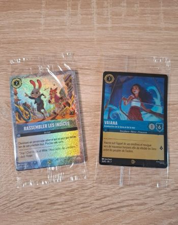 Lorcana Vaiana et Zootopie - Lot de 2 Promo