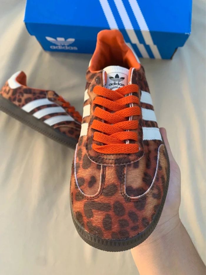 Adidas Samba Preloved Léopard Rouge 38 - photo numéro 2