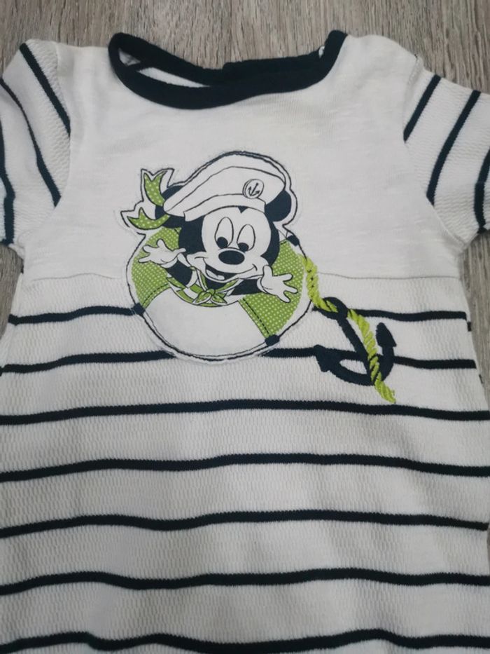 Grenouillère fine bébé Mickey Disney Orchestra - photo numéro 2