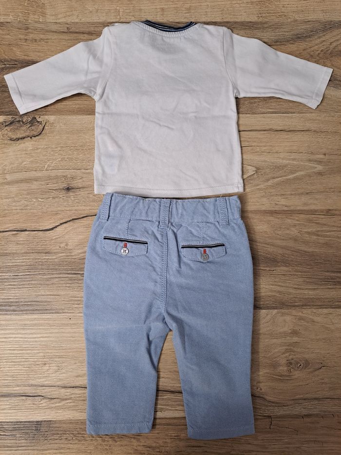 Ensemble 3 mois Obaïbi Okaïdi état neuf - photo numéro 2