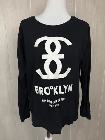 Pull simple noir femme taille M