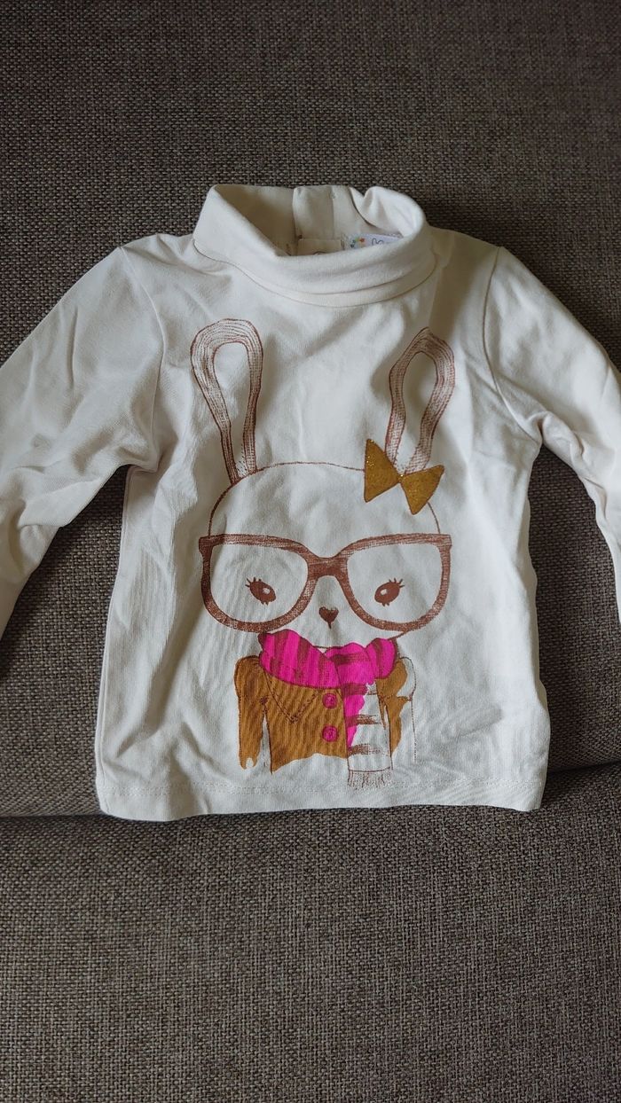 Tee shirt lapin Kitchoun