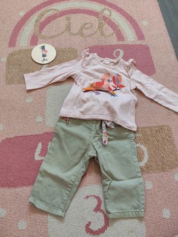 Ensemble t-shirt ML + jean DPAM