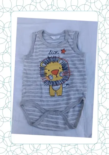 Body sans manche 6 -9 mois
