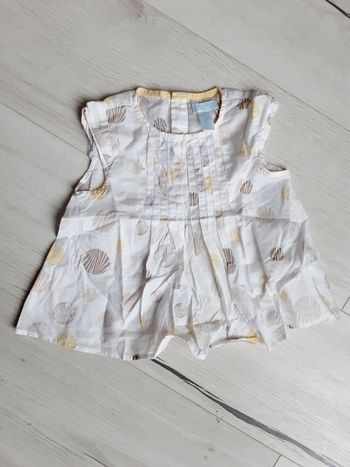 Vêtement bébé fille tee-shirt débardeur Obaïbi 12 mois 1 an