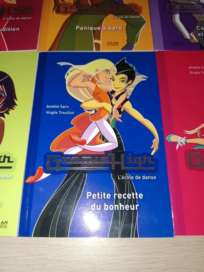 Lot 8 livres groove high, l'école de danse - photo numéro 7