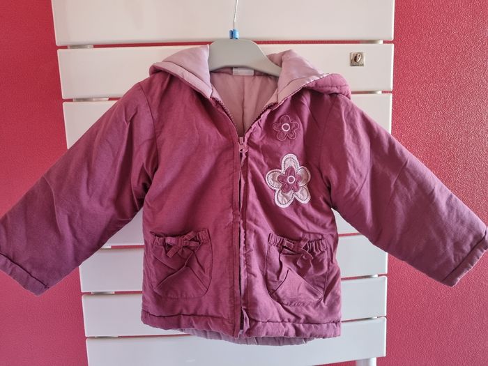 Manteau et bonnet fille 18 mois - photo numéro 2