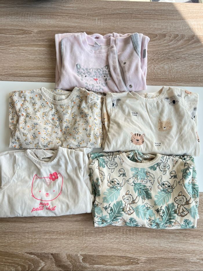 Gros lot vêtements fille 12 mois - photo numéro 6