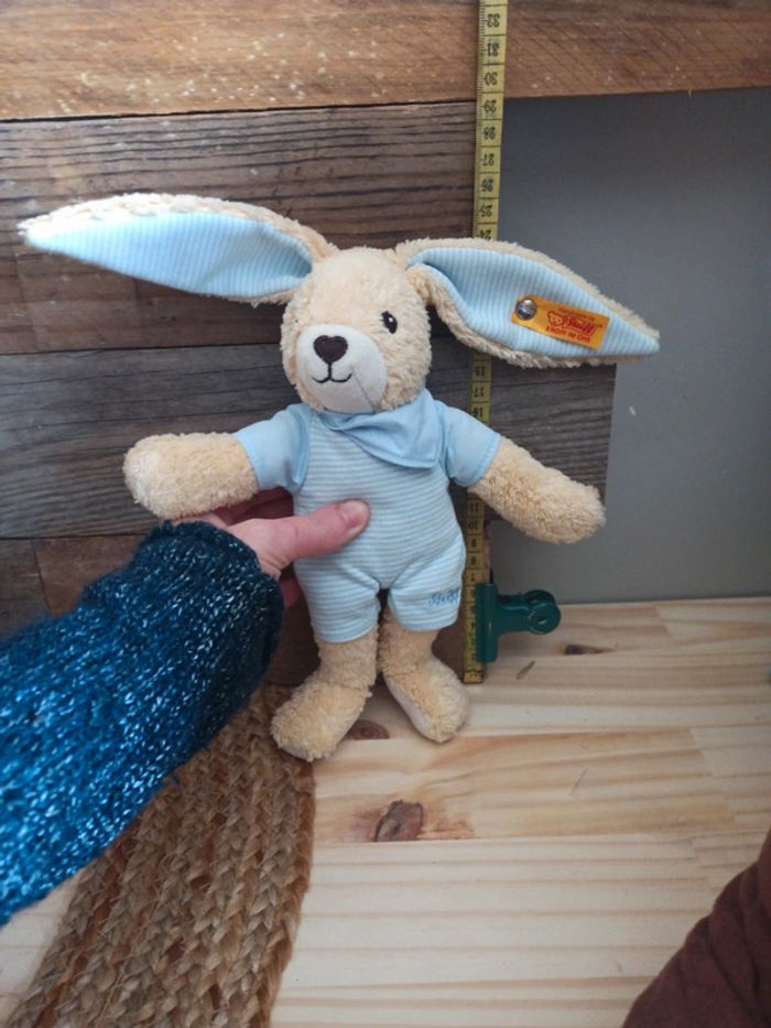 peluche lapin steiff tbe - photo numéro 6