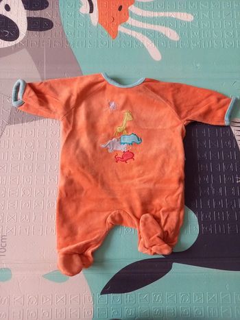Pyjama chaud Kitchoun 1 mois 54 cm