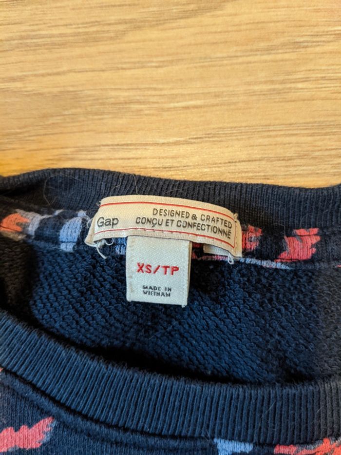 Sweat GAP à motif fleur - photo numéro 2