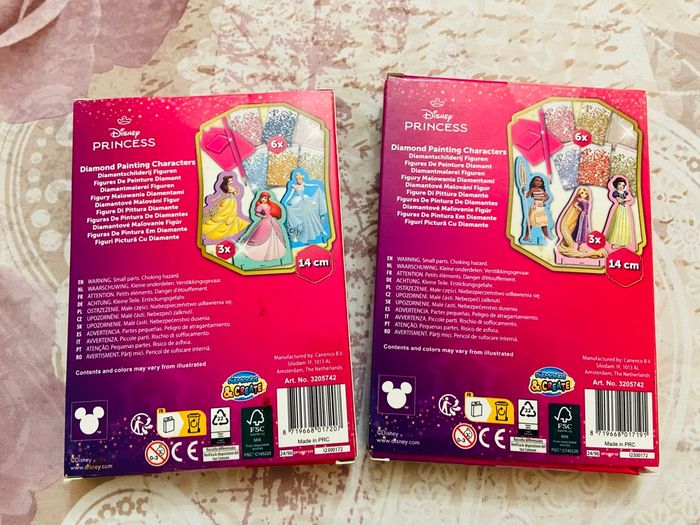 Lot diamond painting Disney princesse - photo numéro 2