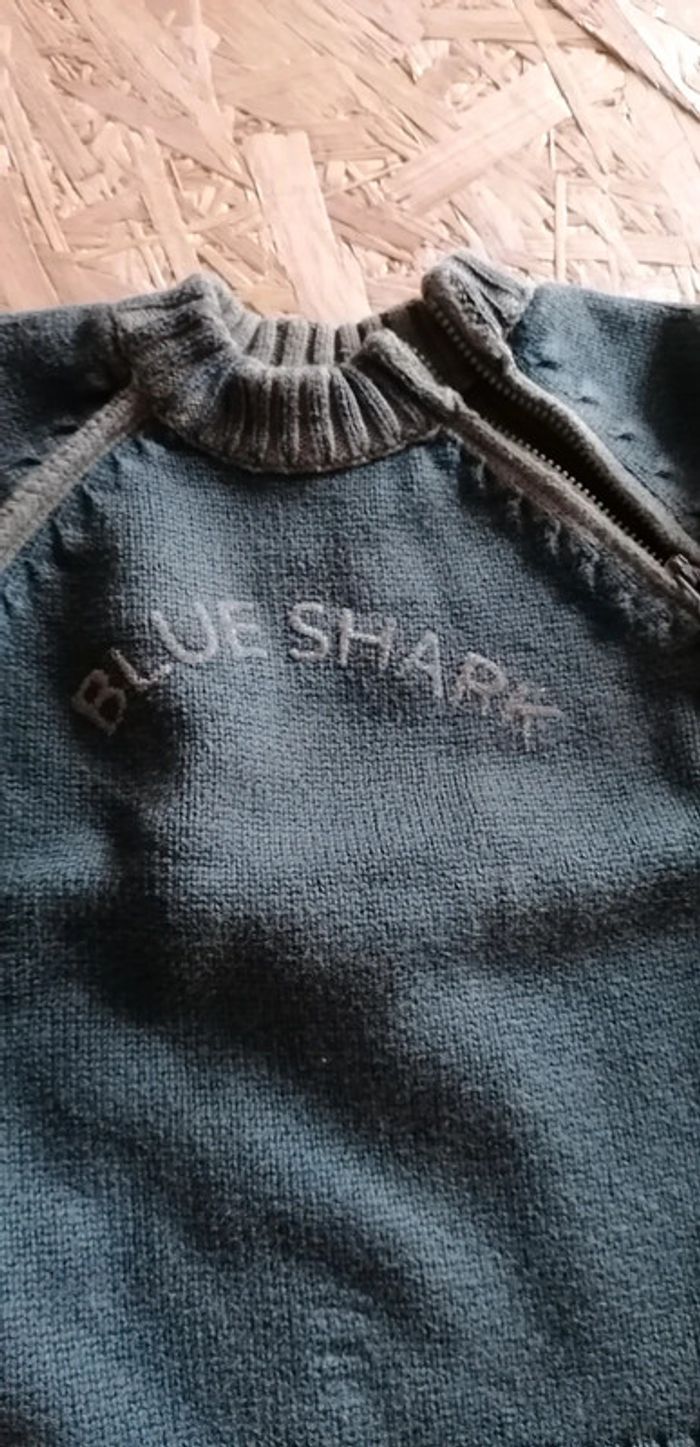 Pull 12 mois blue shark - photo numéro 2