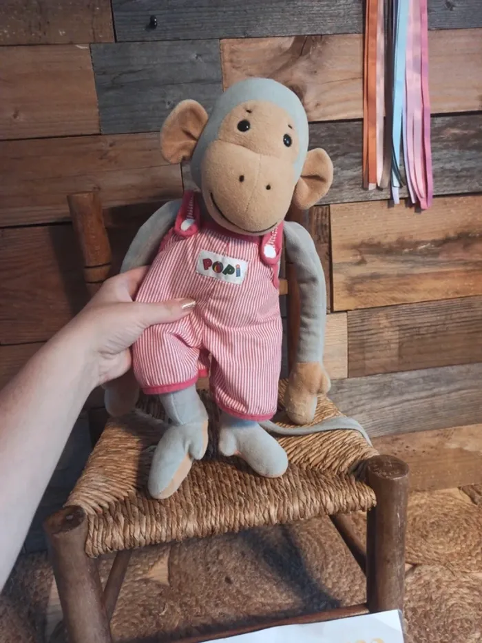 Peluche Popi grande taille rare tbe - photo numéro 2