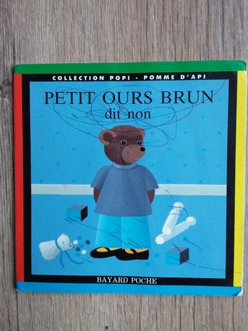Livre Petit Ours Brun dit non