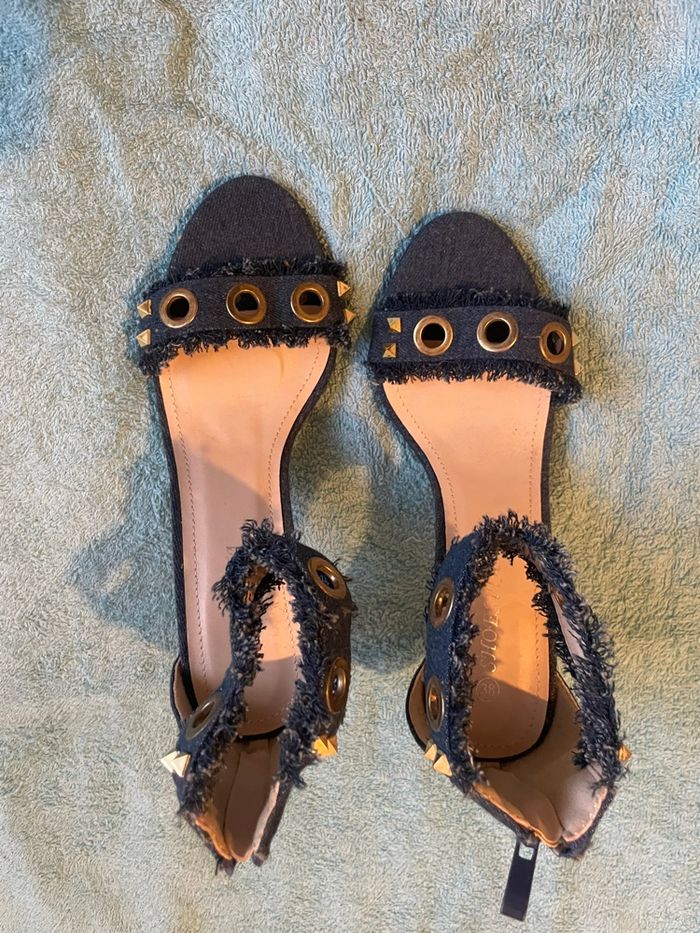 Chaussure à talon aiguille femme, taille 38 - photo numéro 10