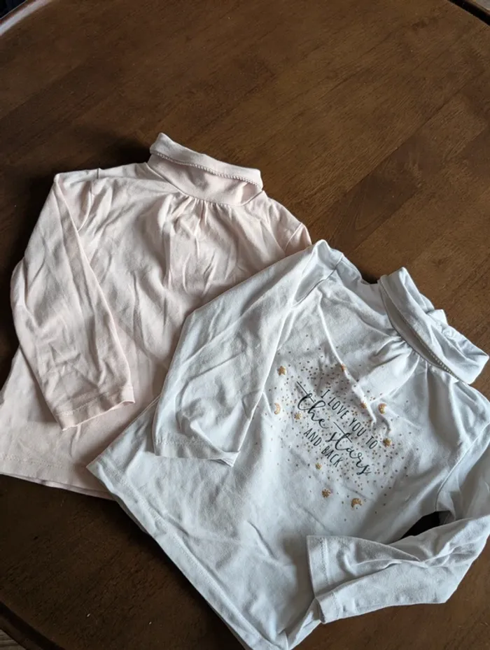 Lot de 2 t-shirt manches longues