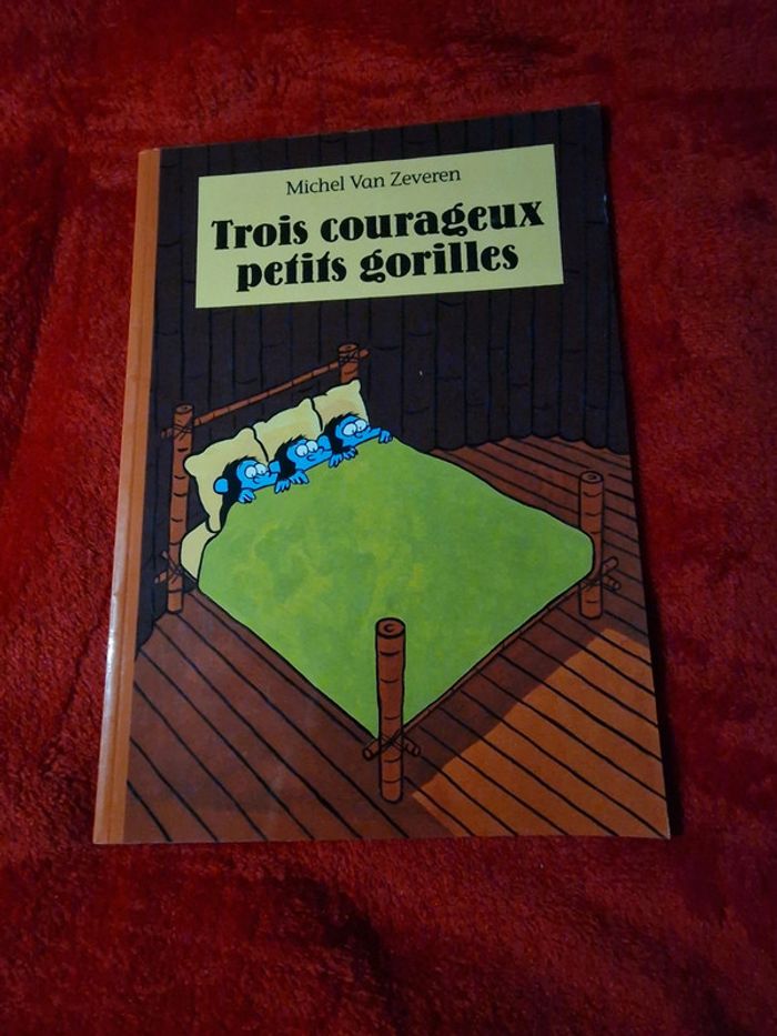 Livre trois courageux petits gorilles