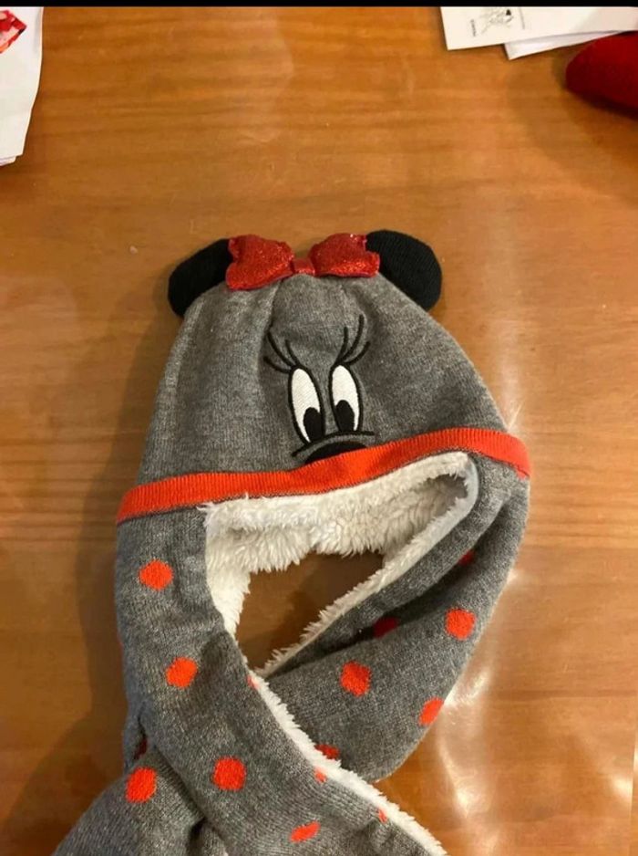 Bonnet écharpe bien chaud Minnie - photo numéro 2