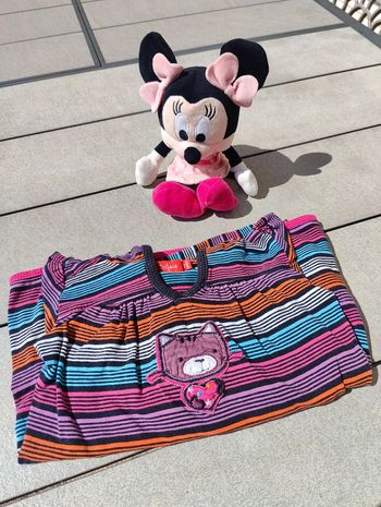 Jolie robe capuche tissaia 18 mois